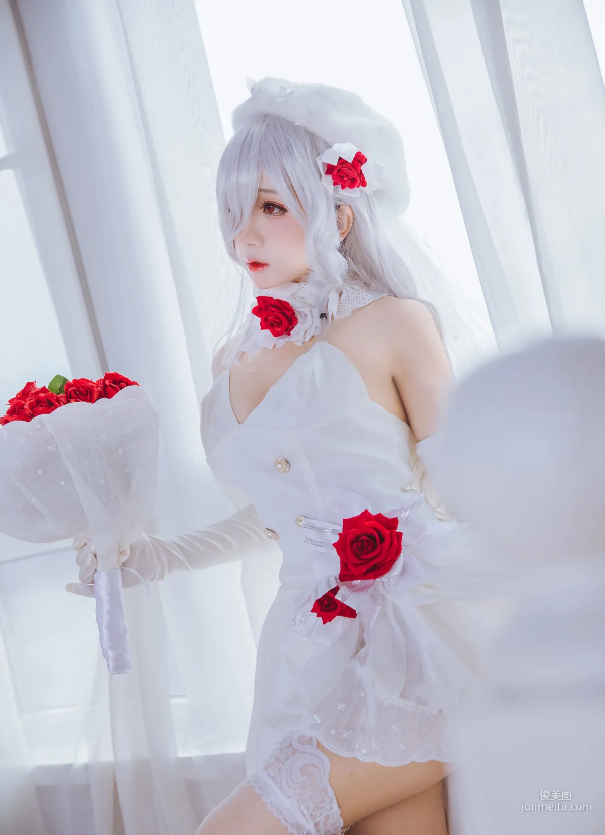 《花嫁cos》 [喵糖映画] VOL.123 写真集