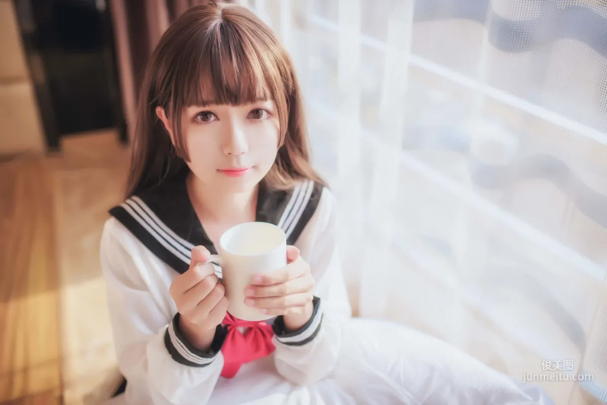 白金Saki《半透明水手服》[COSPLAY福利] 写真集