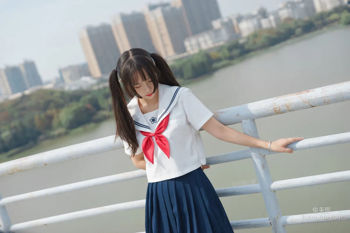 《JK黑丝平底鞋》 [轻兰映画] SPL.012 写真集