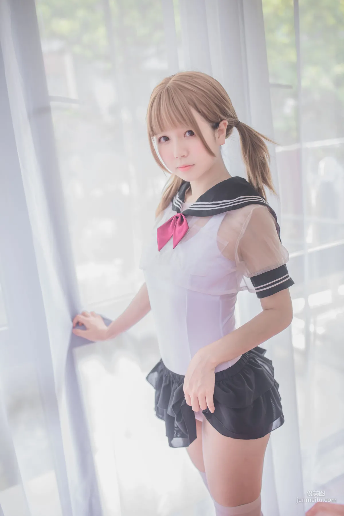 白金Saki《学生服》 [COSPLAY福利] 写真集