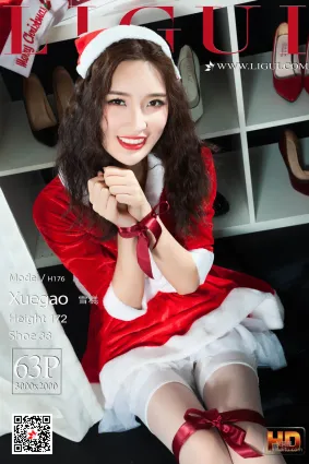 雪糕《白丝圣诞老人》 [丽柜Ligui] 写真集