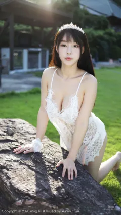 朱可儿Flower《室外草次镂空吊裙系列》 [美媛馆MyGirl] Vol.423 写真集