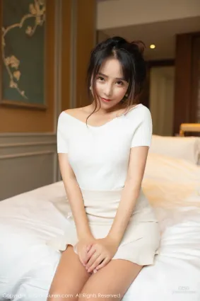 陶喜乐_lele《白色内衣凹凸娇躯》 [秀人XIUREN] No.1753 写真集