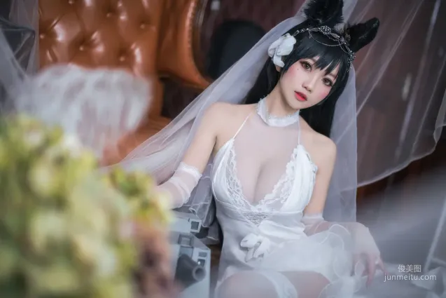 COSER鬼畜瑶《爱宕花嫁》 [COSPLAY福利] 写真集