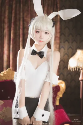 清纯少女五更百鬼《兔女郎+白丝美腿》 [COSPLAY美女] 写真集