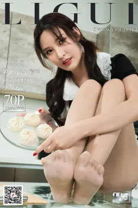 Model 雪糕《极品包子厨娘丝足》 [丽柜LIGUI] 写真集