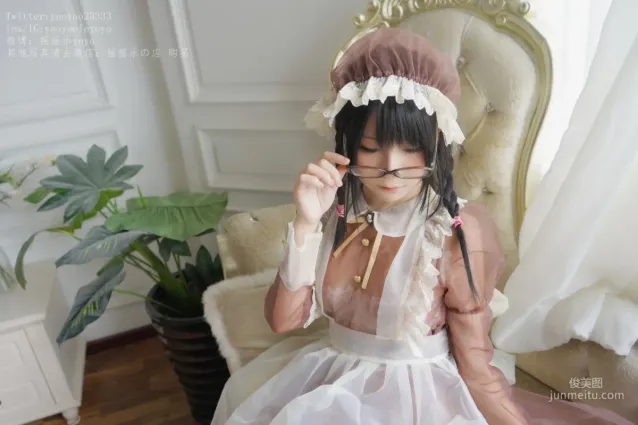 摇摇乐yoyo《咖啡色女仆》 [COSPLAY福利] 写真集