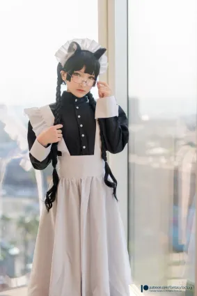 COSER小丁《黑猫女仆》 [Fantasy Factory] 写真集