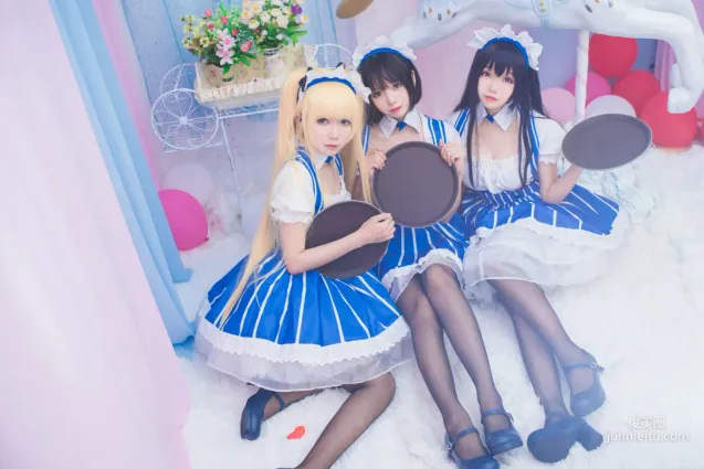 白金Saki《女仆》[COSPLAY福利] 写真集