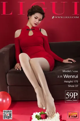 Model 文芮《旗袍绳艺》 [丽柜美束Ligui] 写真集