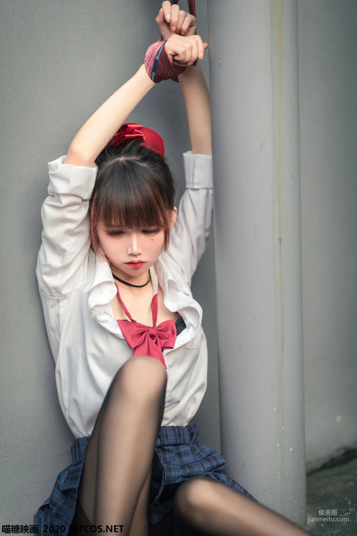 《JK制服少女》 [喵糖映画] VOL.098 写真集
