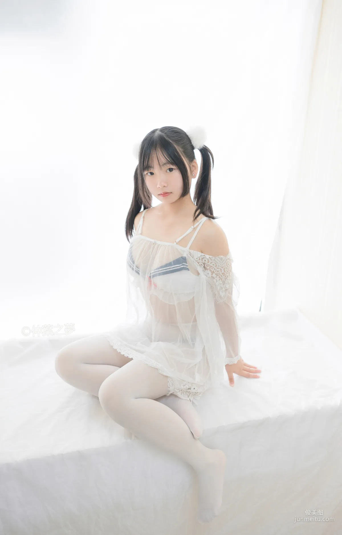 美代Miyo《透明白纱》 [轻兰映画] Grand.004 写真集
