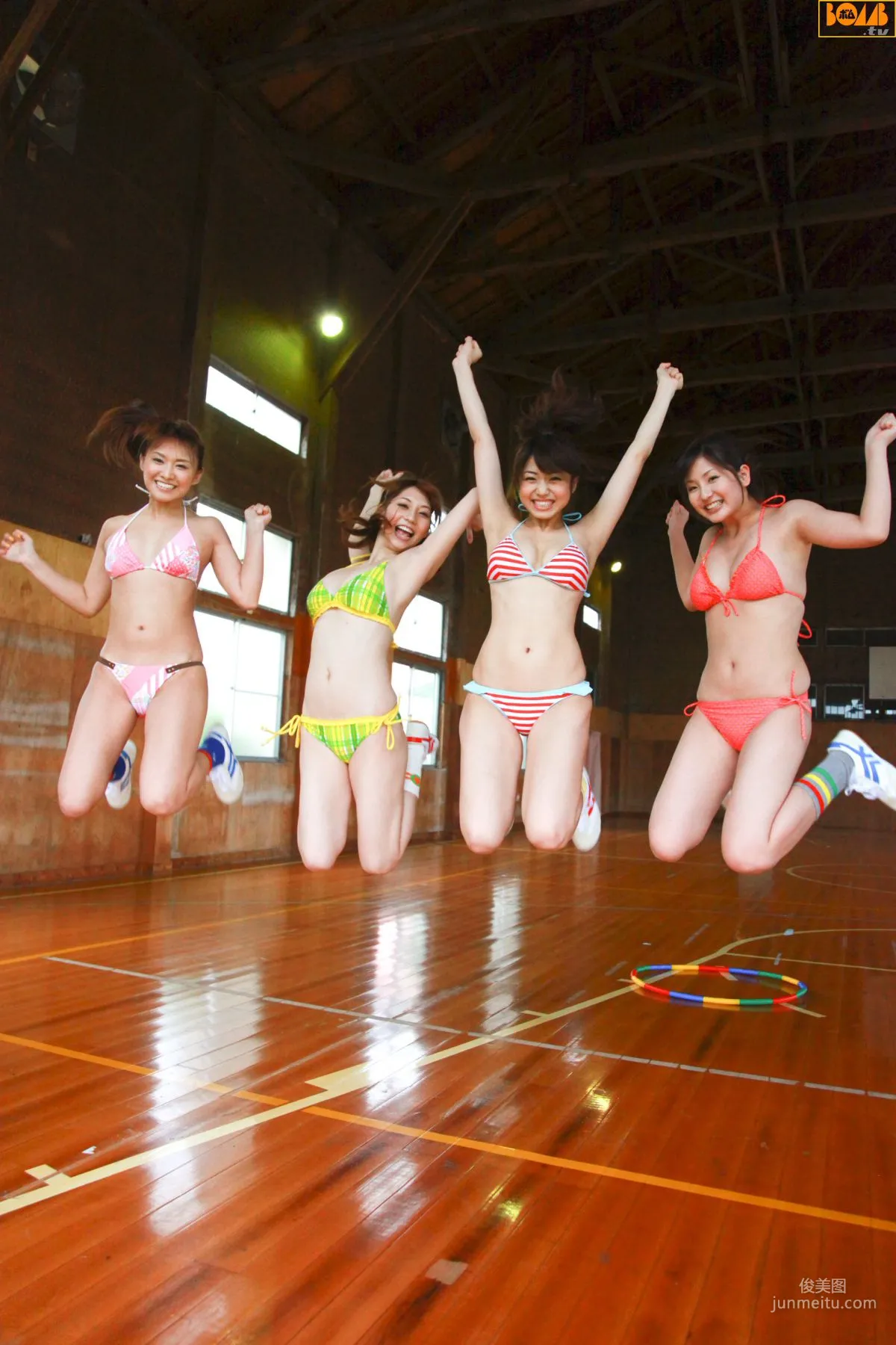 [Bomb.TV] 2010年11月刊 小泉麻耶/中村静香/村上友梨/镰田奈津美《アイドル夏合宿 2日目》 写真集