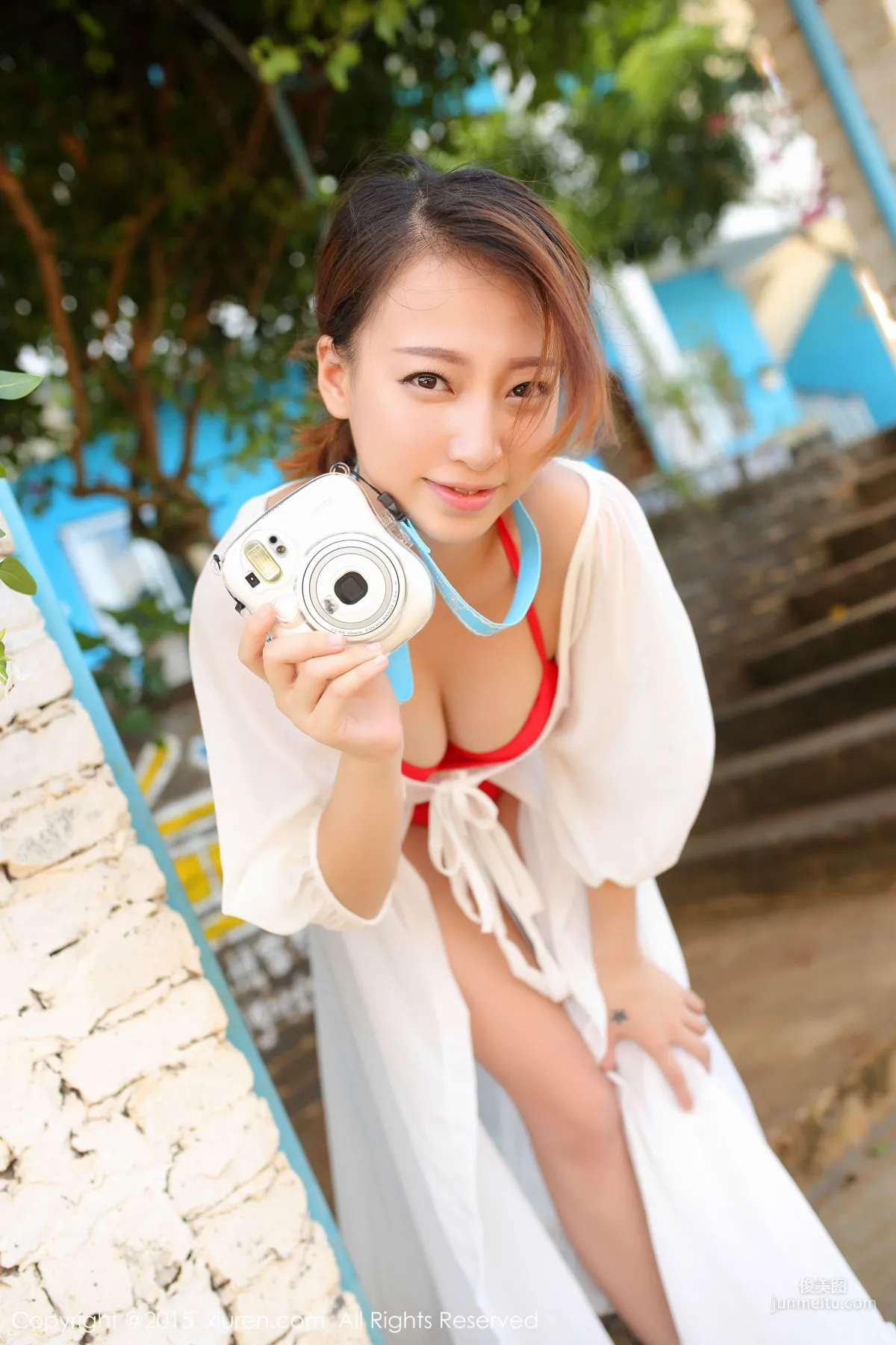 丽莉Lily《涠洲岛旅拍》长裙+死库水 [秀人网XiuRen] No.399 写真集