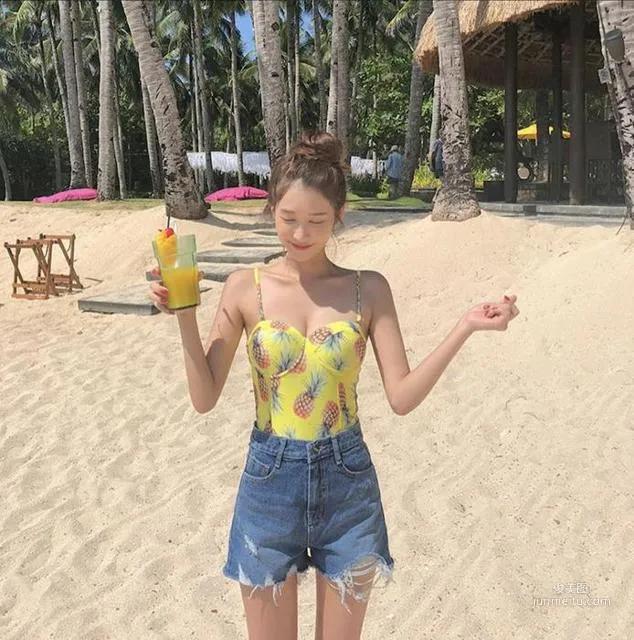让人沸腾的韩国长腿美女?? kkuumi!这身材彷佛听见了衣服的哀嚎
