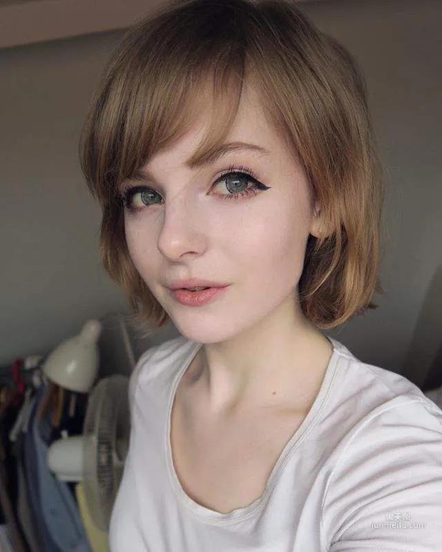 荷兰与新加坡混血正妹「Ella Freya」宝石般的眼睛让人看得目不转睛