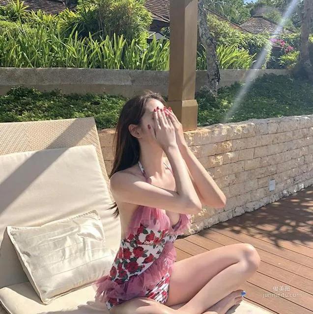 让人沸腾的韩国长腿美女?? kkuumi!这身材彷佛听见了衣服的哀嚎
