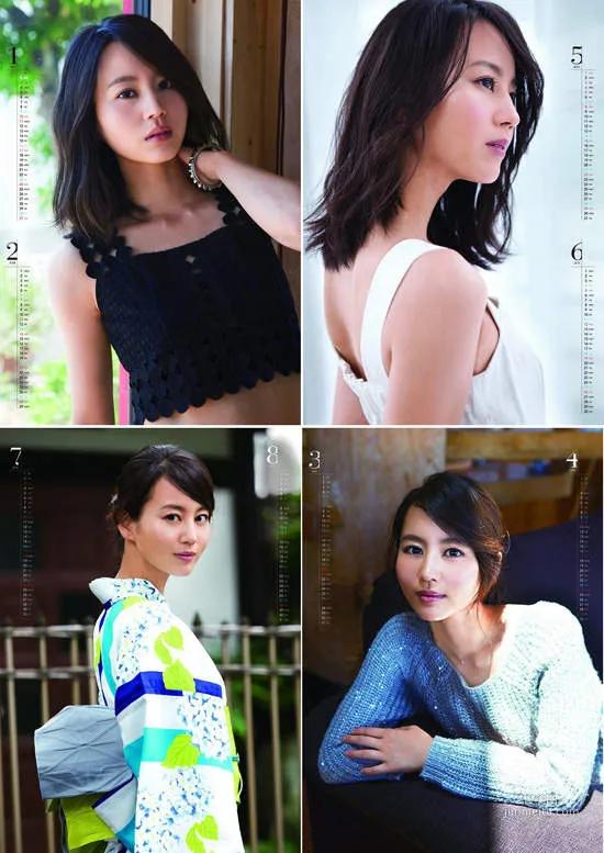 「2016年日本女星月历」气质女神分外养眼~