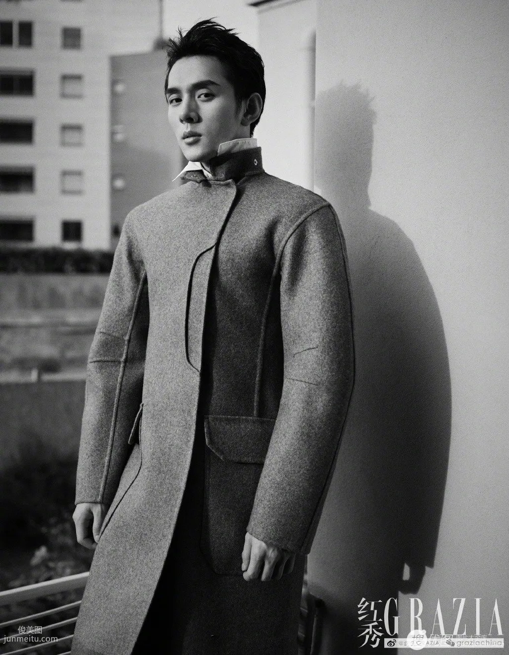 帅哥李佳琦个性潮流秋冬装《红秀》杂志写真大片