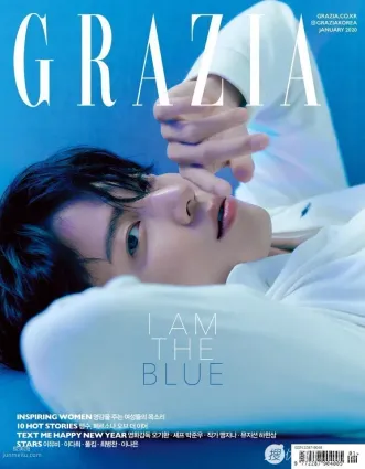 韩国帅气男星郑容和沉稳帅气GRAZIA杂志写真图片