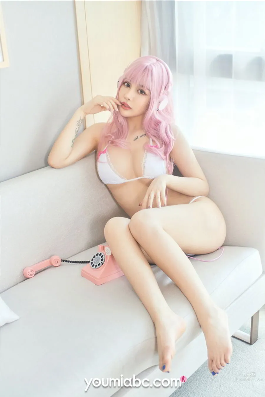 尤蜜Youmi 2019.12.17 可可 粉色甜心
