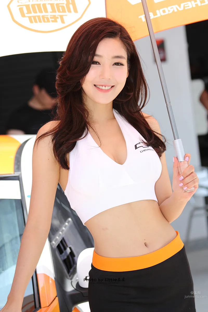 赵相嘻(조상히)-高清赛车女郎写真集