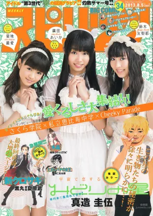 [Weekly Big Comic Spirits] 2013 No.32-35 长野美郷 新井恵理那 菊地最爱 广田あいか 铃木友梨耶 北川景子