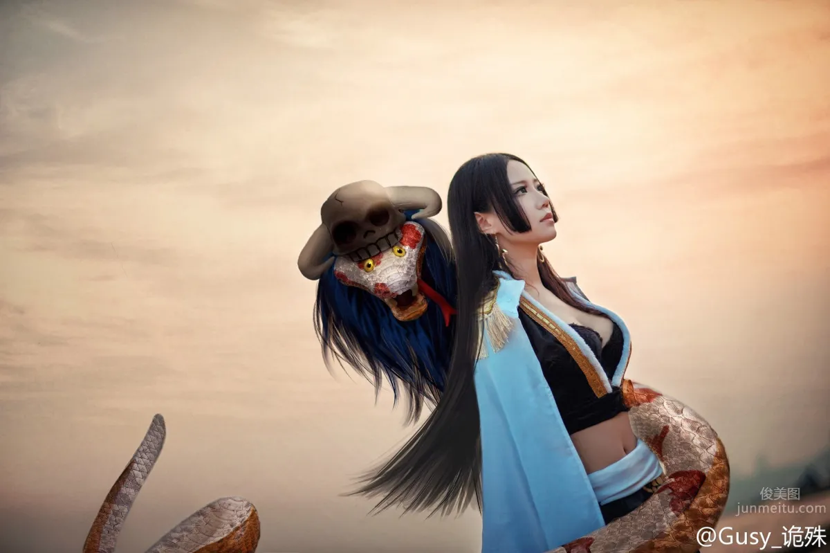 Gusy_诡殊- 超赞的蛇姬造型Coser