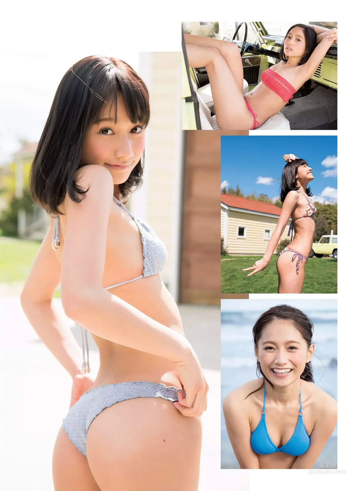 武田あやな- 读者模特儿的比基尼初体验