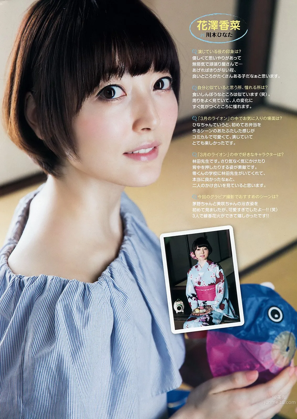 花泽香菜&amp;茅野愛衣&amp;久野美咲- 声优3姐妹拍摄写真