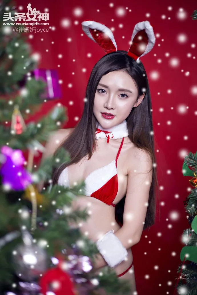 崔昭妍&amp;达思宇- 圣诞大战～酥胸美腿好身材
