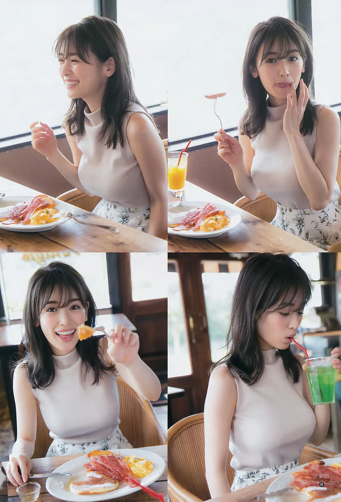 泉里香(浜千咲)- 人生初次比基尼写真