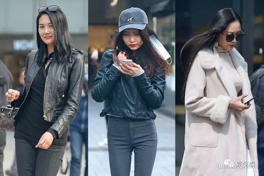街拍霸气大长腿美女傲视群芳！（组图）