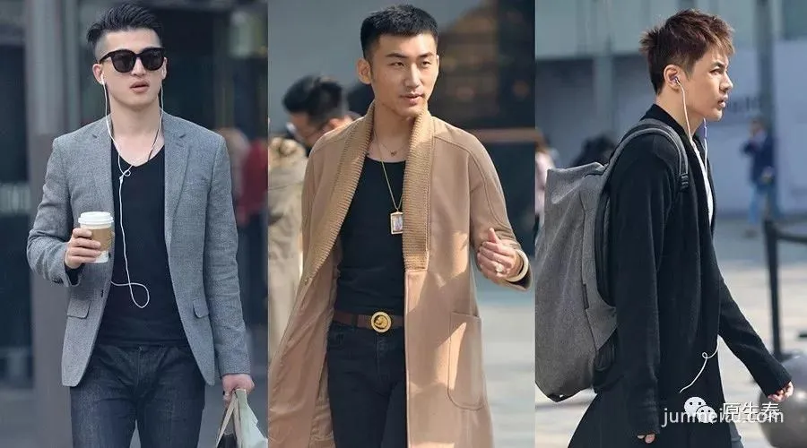 街拍北京秋冬季潮男，真能把你吓尿？