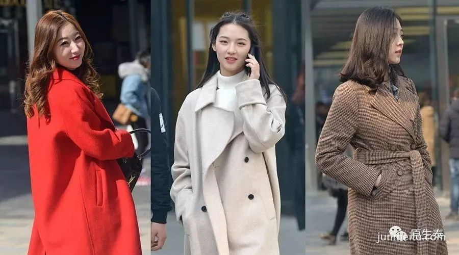 街拍早春美女迷人的风韵，竟然是这样打造的！