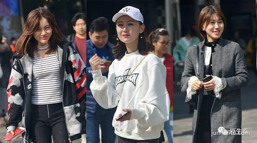 街拍男人无法抵御的美女，原来全都是这样滴……
