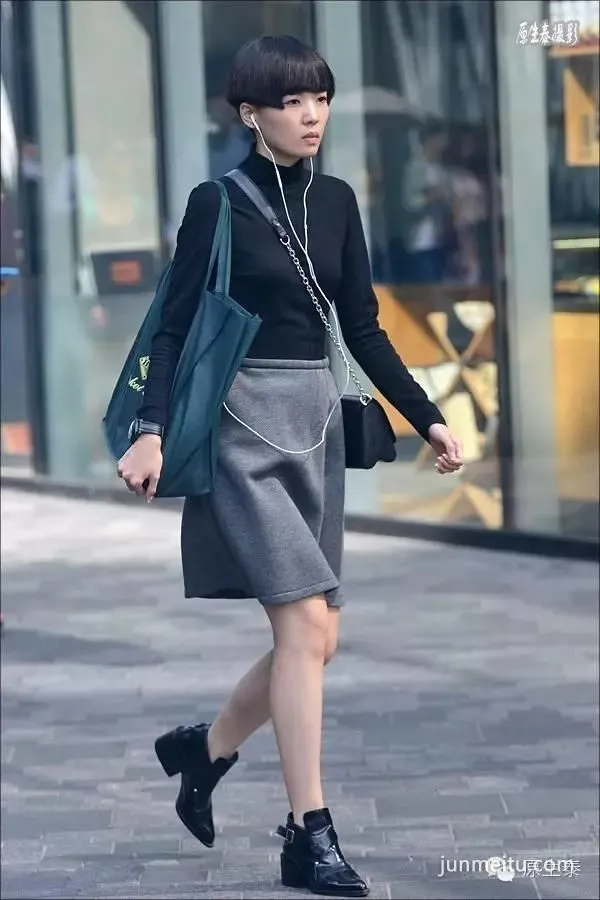 街拍潮女性感尺度该如何把握？（组图）