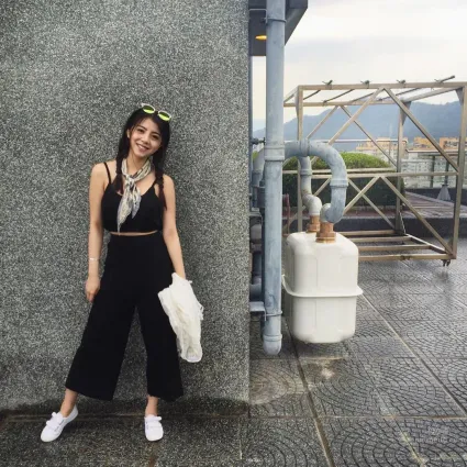 超美混血儿Tia 侧面运动照激似小昆凌