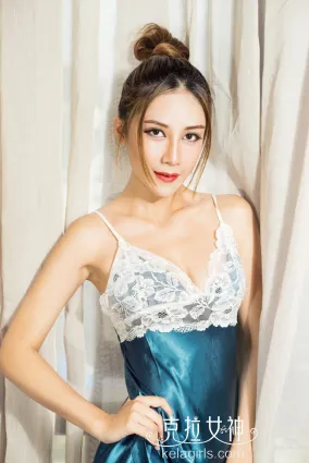女神Abby金金 《蓝丝夜寝春遗梦》