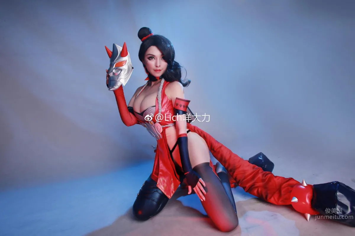 美女主持人咩大力 热情四溢的Cos美图