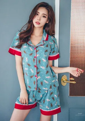 韩国模特朴多贤 Lologirl睡衣系列