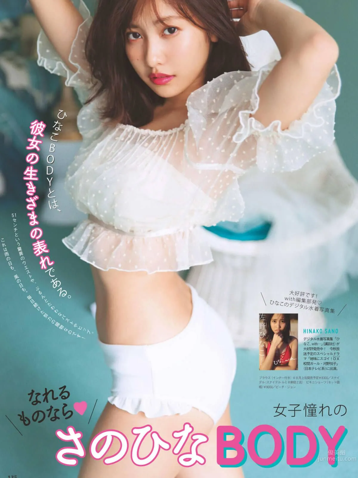 佐野雏子- 2018年週プレNEWS写真