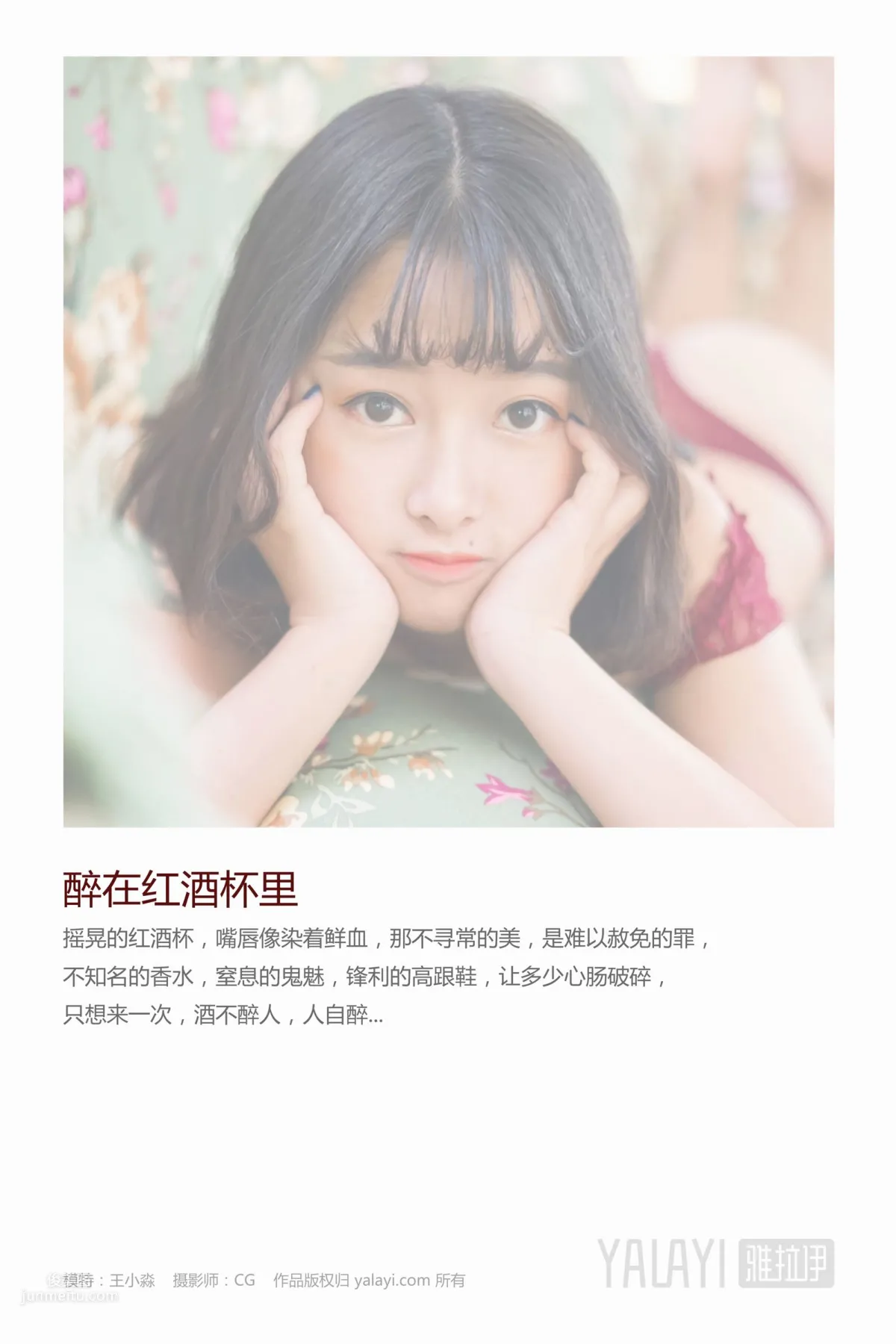 王小淼- [YALAYI雅拉伊] Y025《醉在红酒杯里》