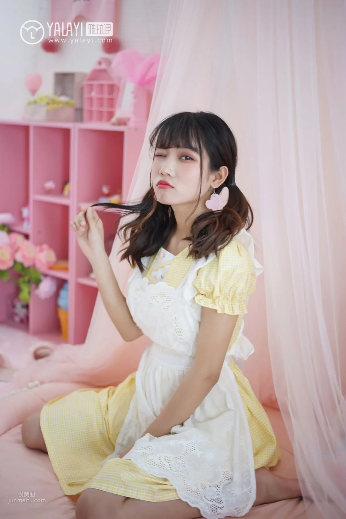 [YALAYI雅拉伊] 2019.02.16 No.076 可爱女仆 公主小兔子