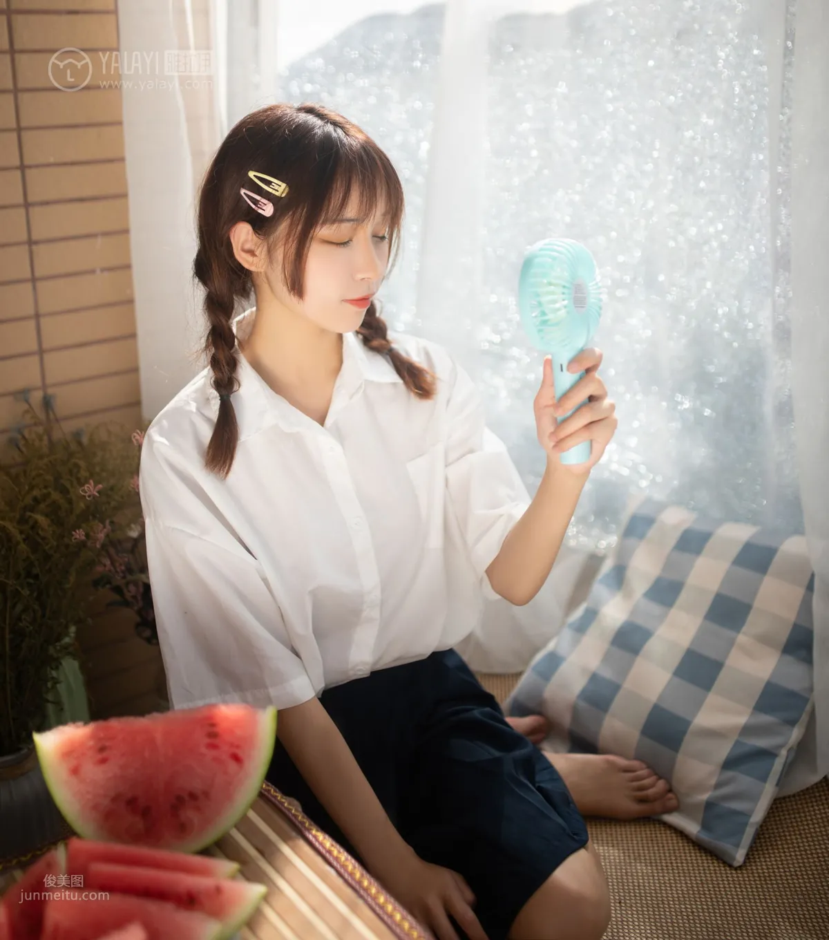 [YALAYI雅拉伊] 2019.08.02 No.357 与她的夏日恋爱 暄暄