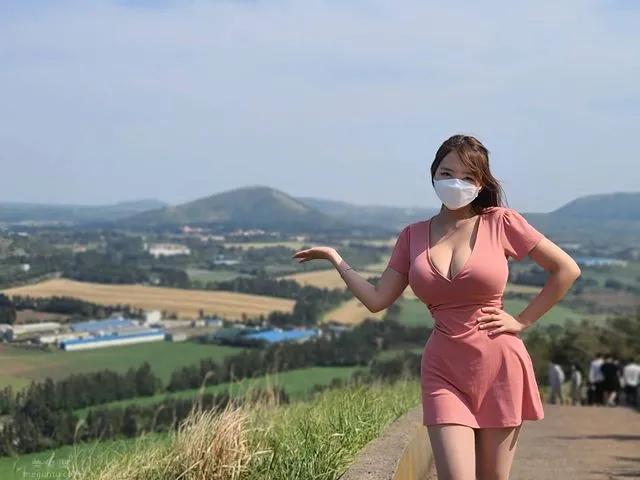 好惊人的风景!《韩国欧派美女旅行Vlog》