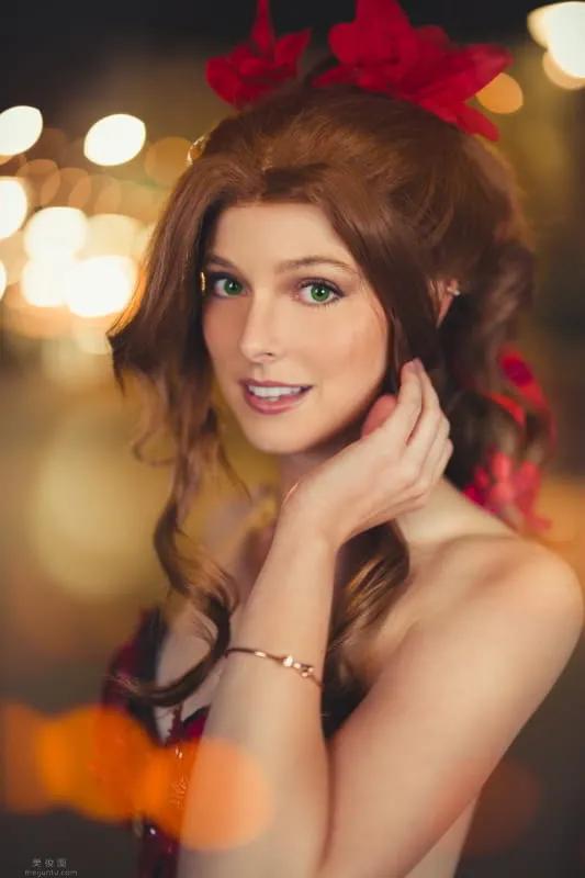 《FF7重制版英文声优》重现「艾莉丝」女神级美貌！