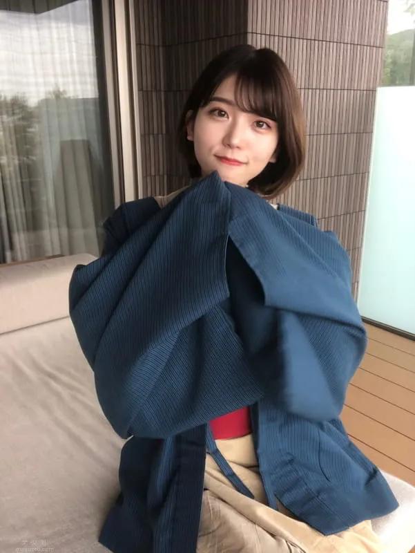 日本短发萌妹《羽柴なつみ》首次拍摄清凉写真好消暑！