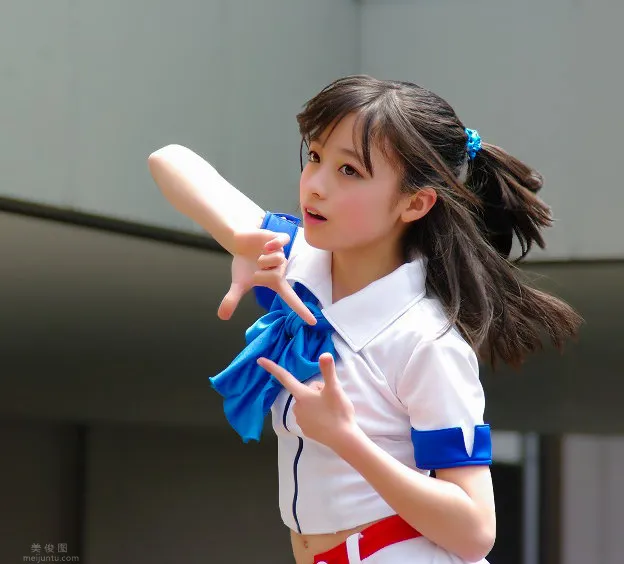 小萝莉《柳美舞》被誉为「桥本环奈」第二！