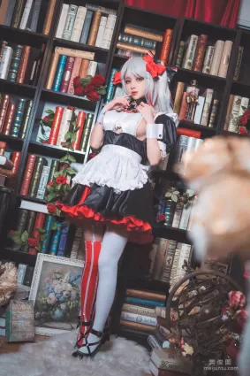 [网红Coser] rioko凉凉子 《欧根女仆》 写真集